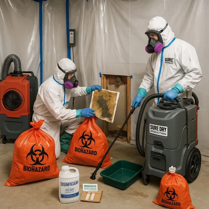 Contaminated Water Handling Protocols process in Great Bend, KS