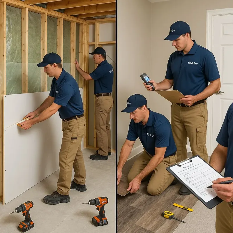Repairs and Reconstruction process in Great Bend, KS