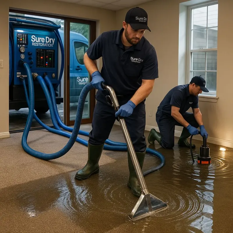 Water Extraction and Removal process in Great Bend, KS